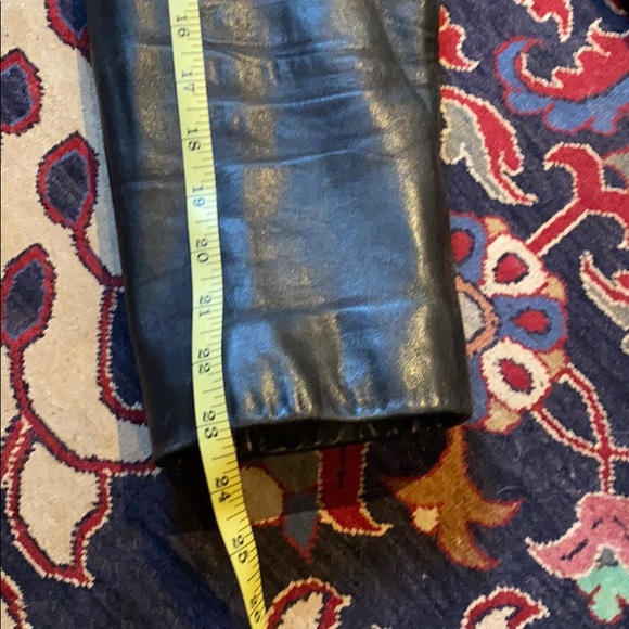 Vintage thinsulate lined lamb skin jacket w L - Picture 8 of 12